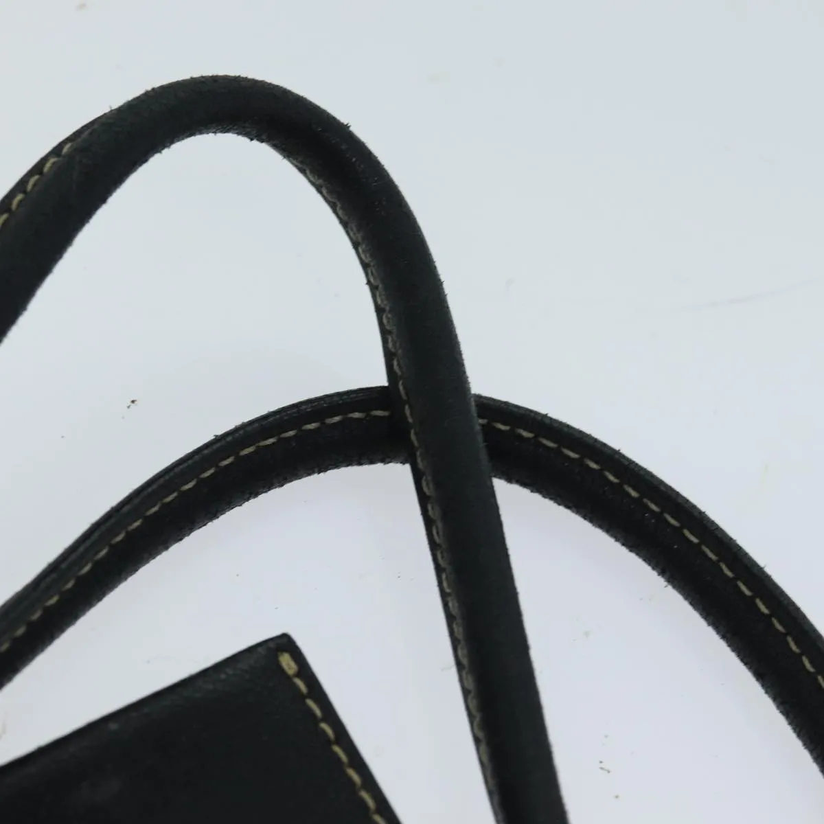 PRADA Tote Bag Leather Black fm3524