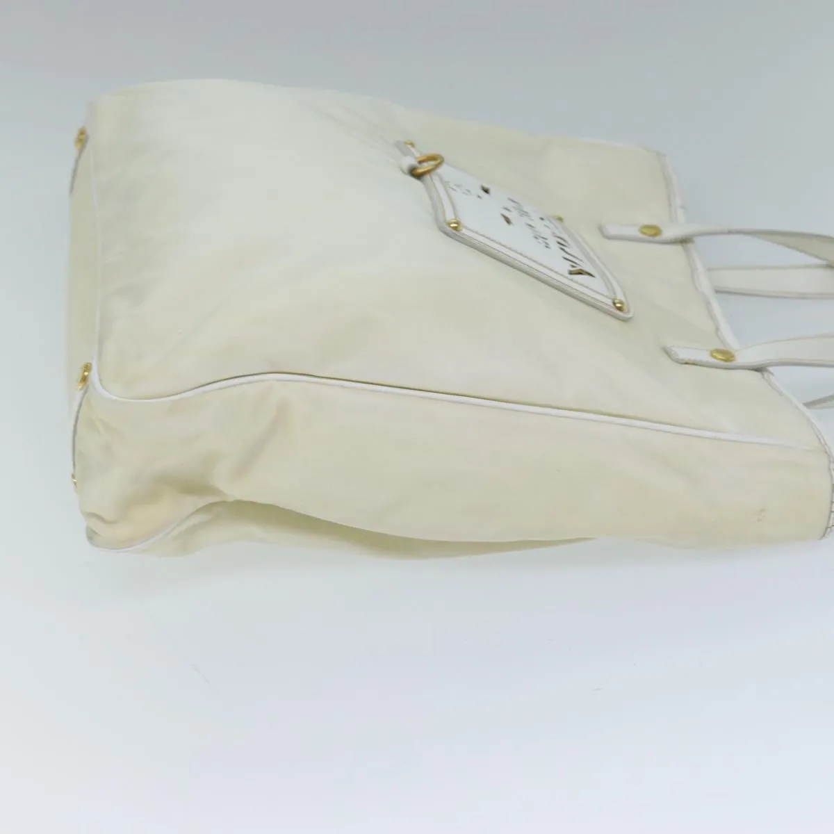 PRADA Tote Bag Nylon 2way White 73106