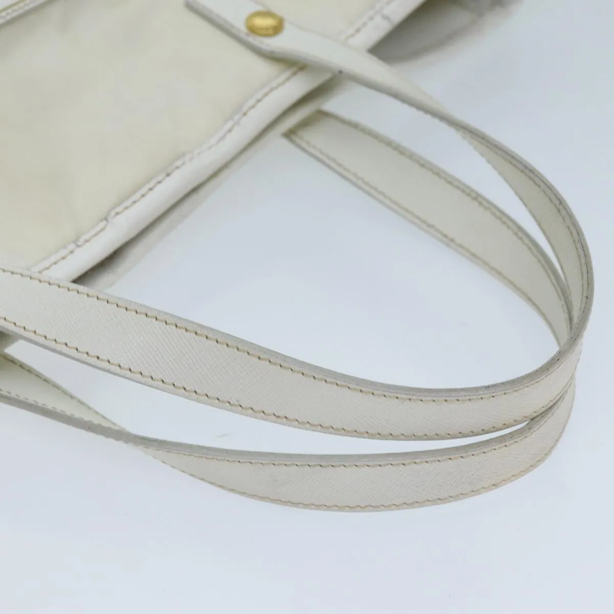 PRADA Tote Bag Nylon 2way White 73106