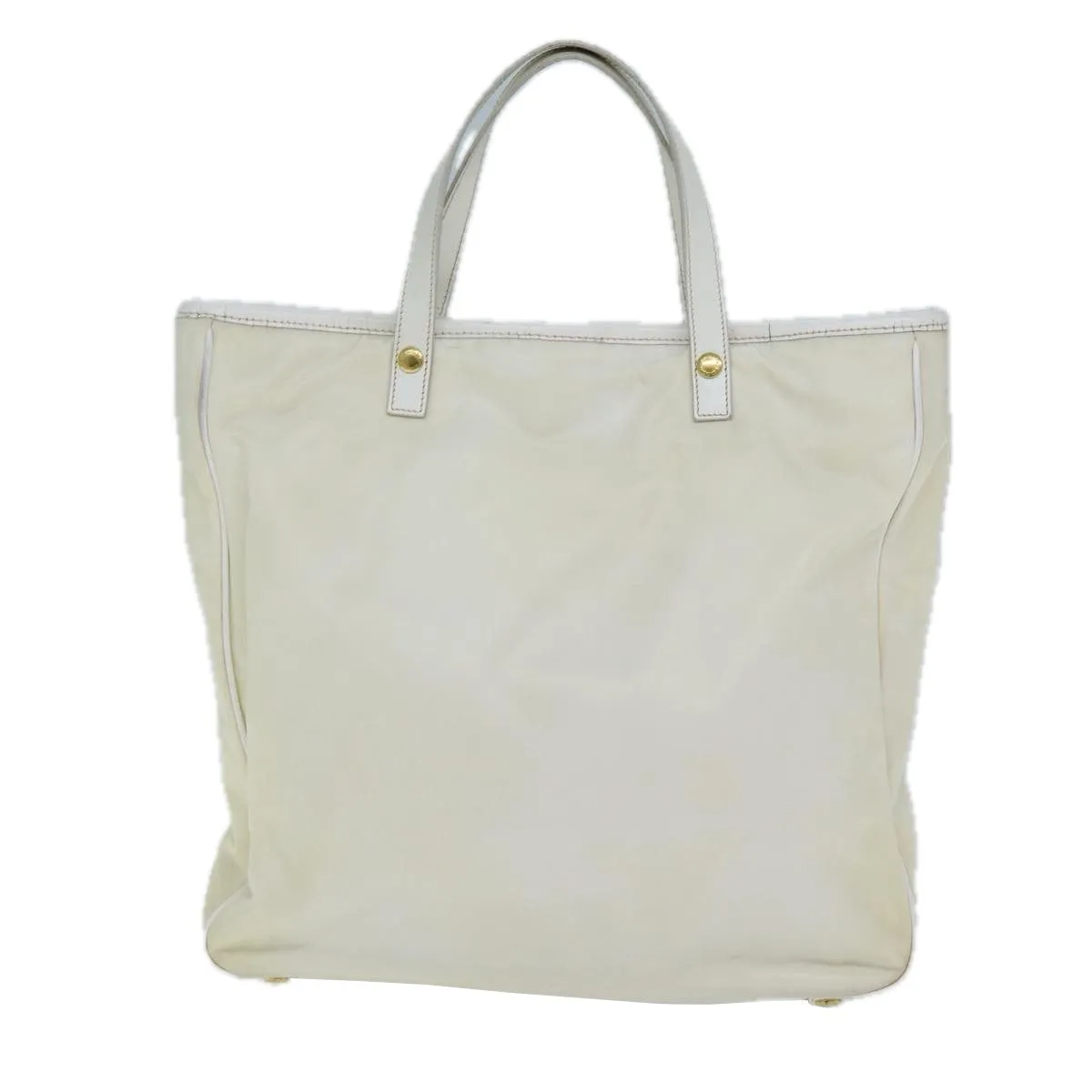 PRADA Tote Bag Nylon 2way White 73106