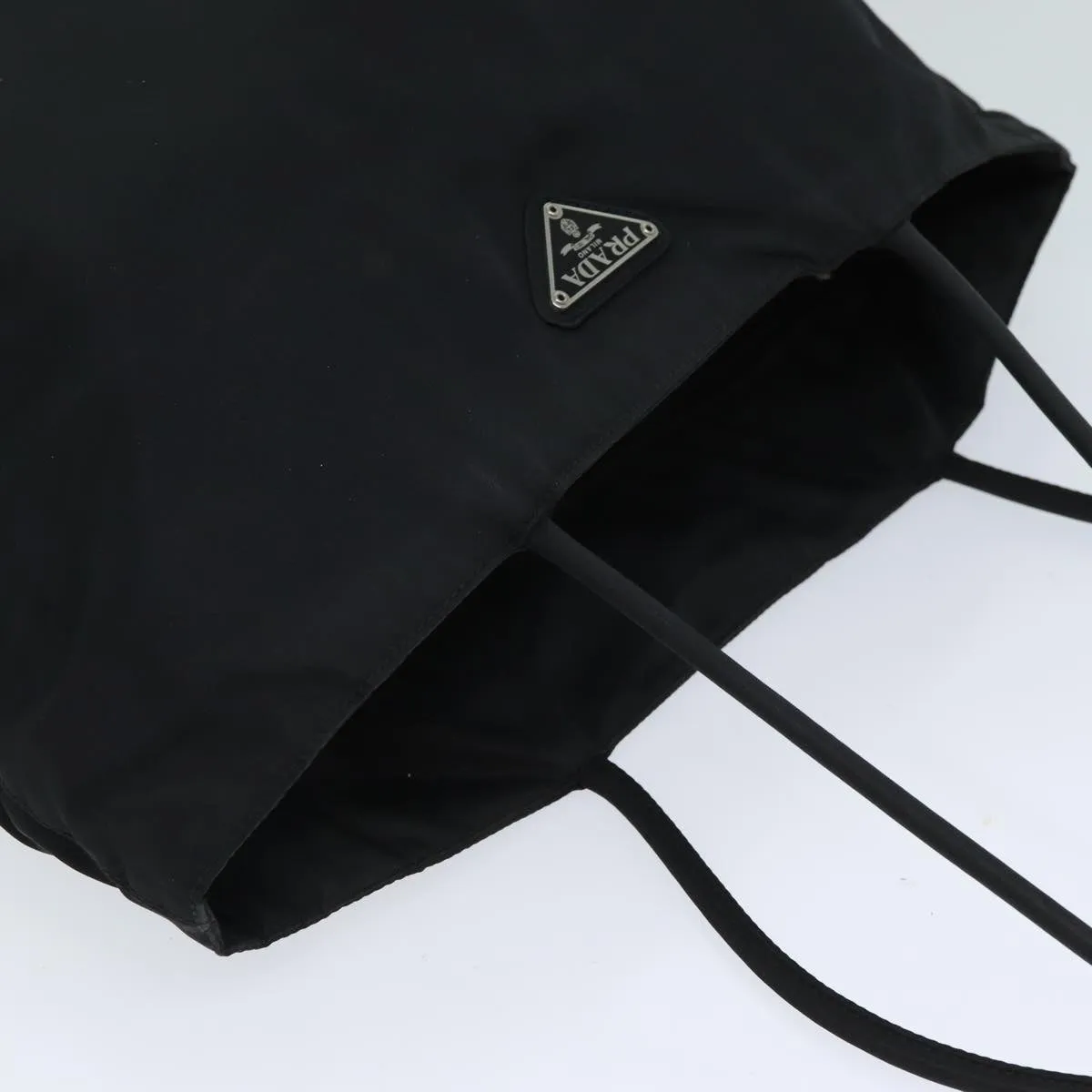 PRADA Tote Bag Nylon Black fm3523