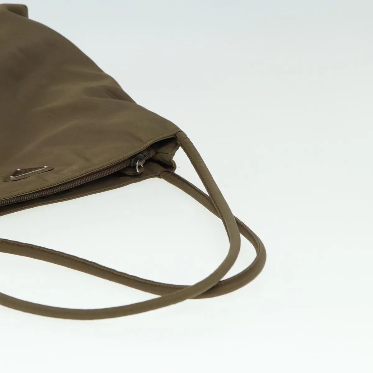 PRADA Tote Bag Nylon Brown 78260