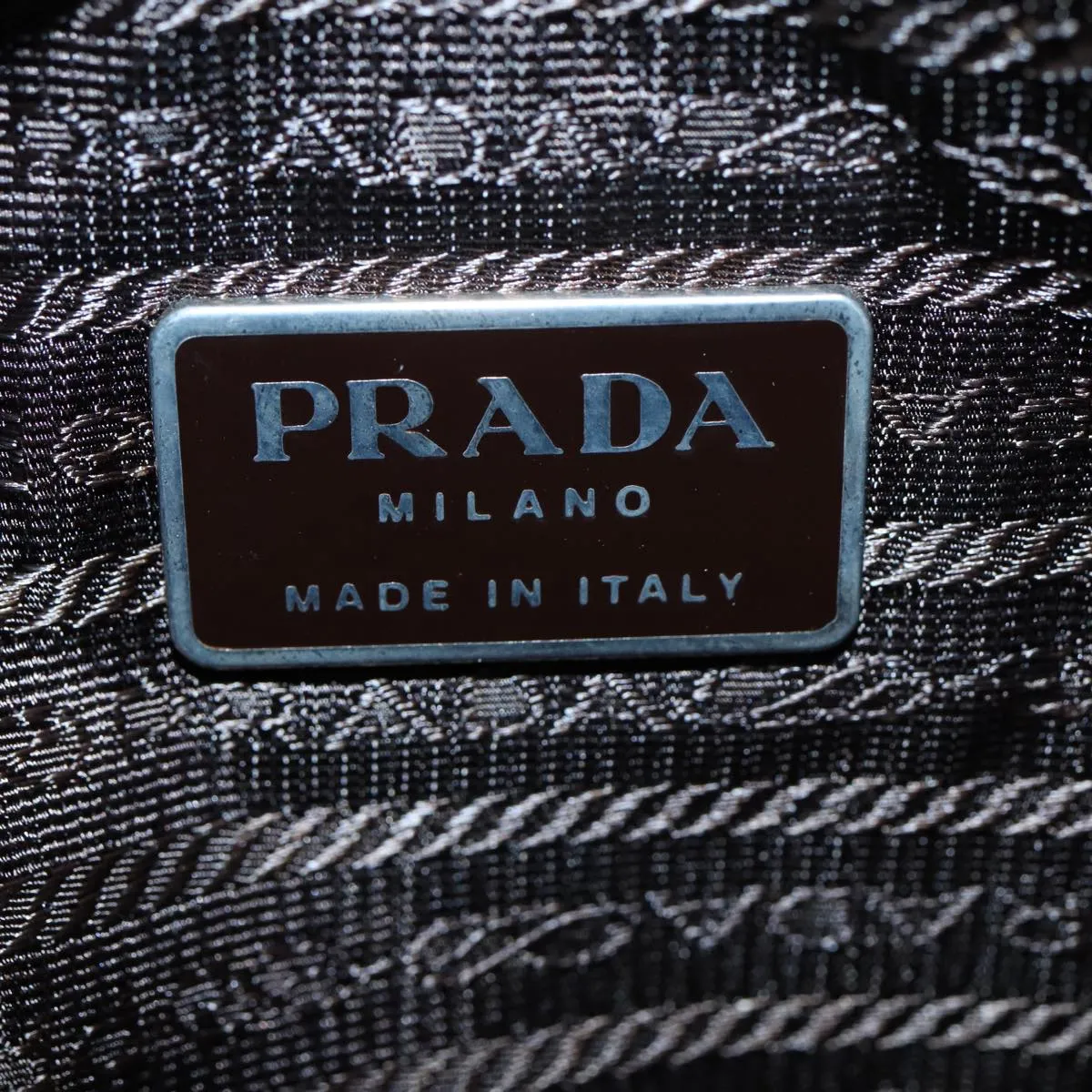 PRADA Tote Bag Nylon Brown 78260