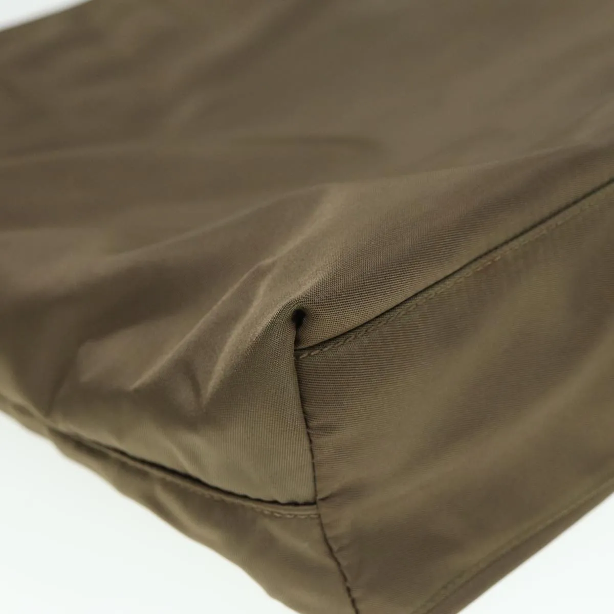 PRADA Tote Bag Nylon Brown 78260