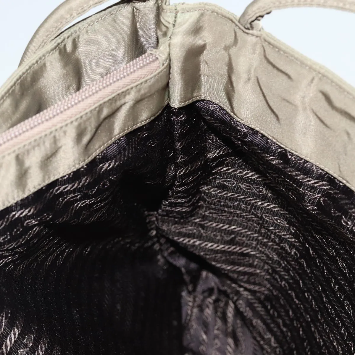 PRADA Tote Bag Nylon Brown 78260