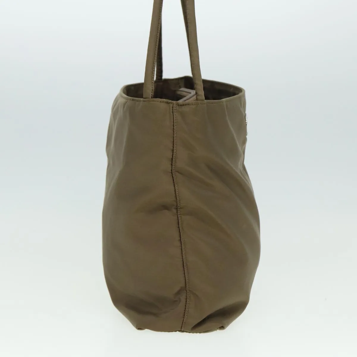 PRADA Tote Bag Nylon Brown 78260
