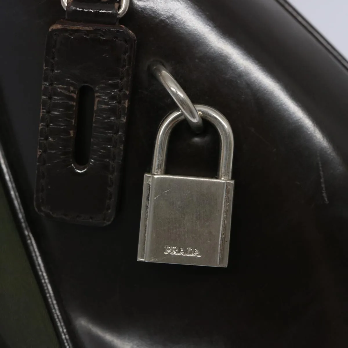 PRADA Tote Bag Nylon Green ac2723