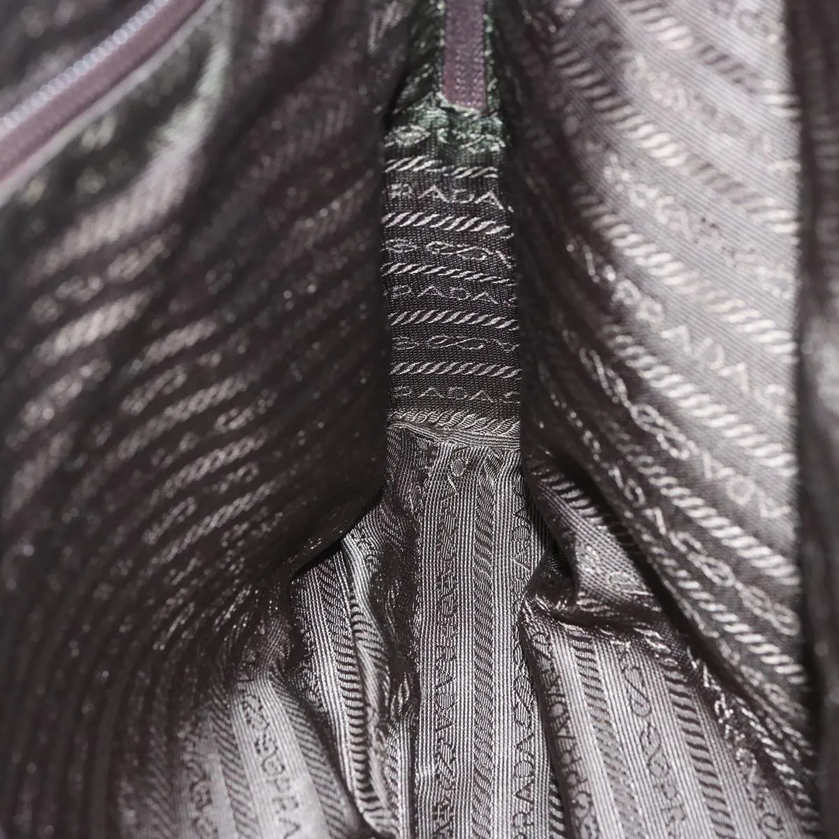 PRADA Tote Bag Nylon Green ac2723