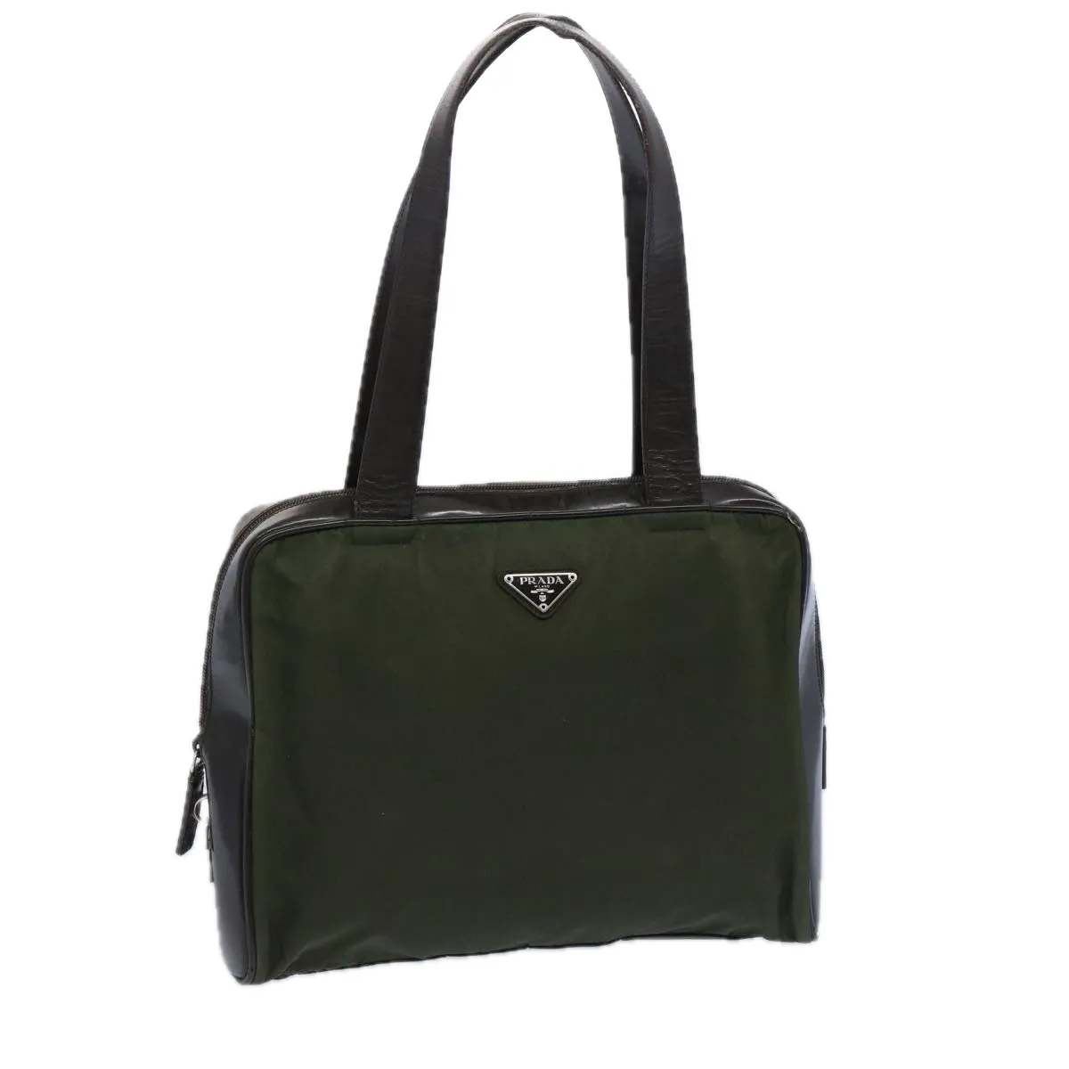 PRADA Tote Bag Nylon Green ac2723