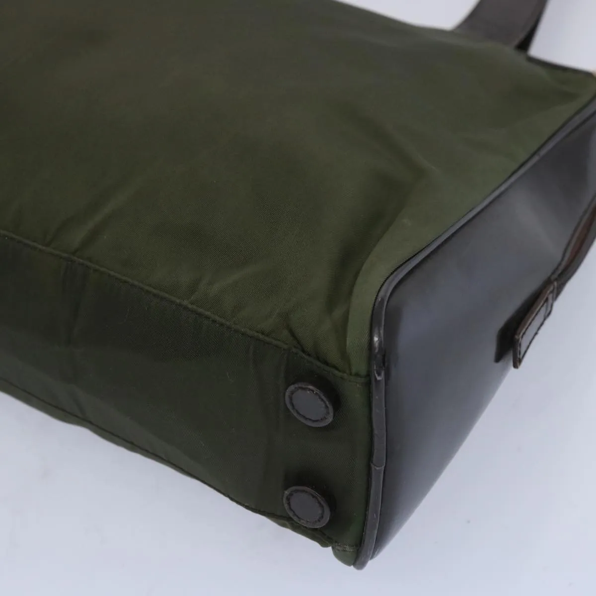 PRADA Tote Bag Nylon Green ac2723