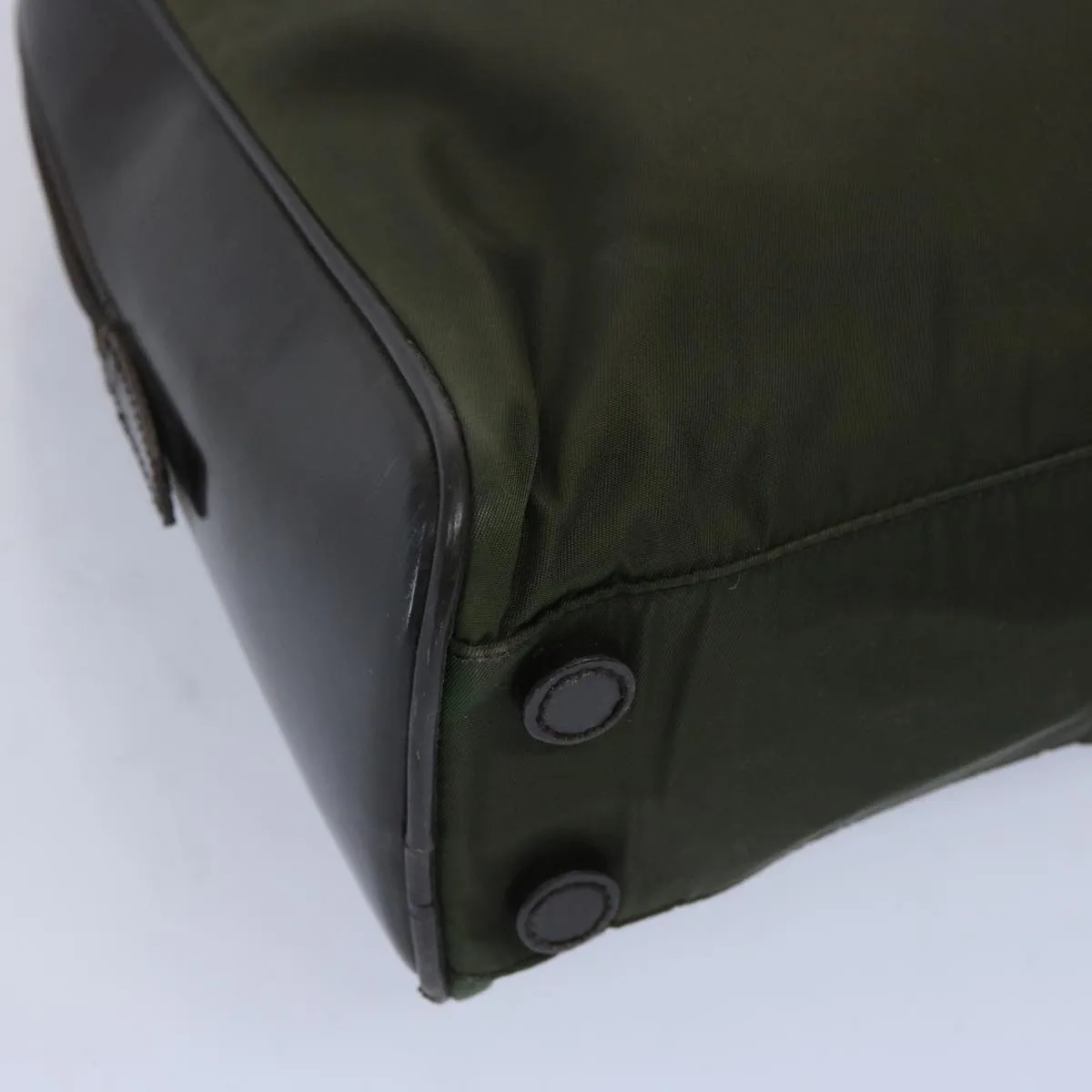 PRADA Tote Bag Nylon Green ac2723
