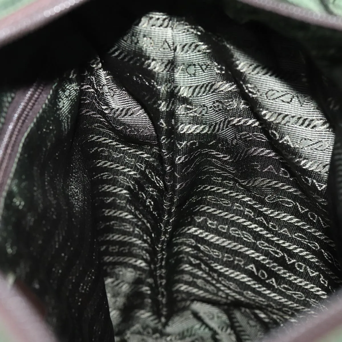 PRADA Tote Bag Nylon Green bs14223