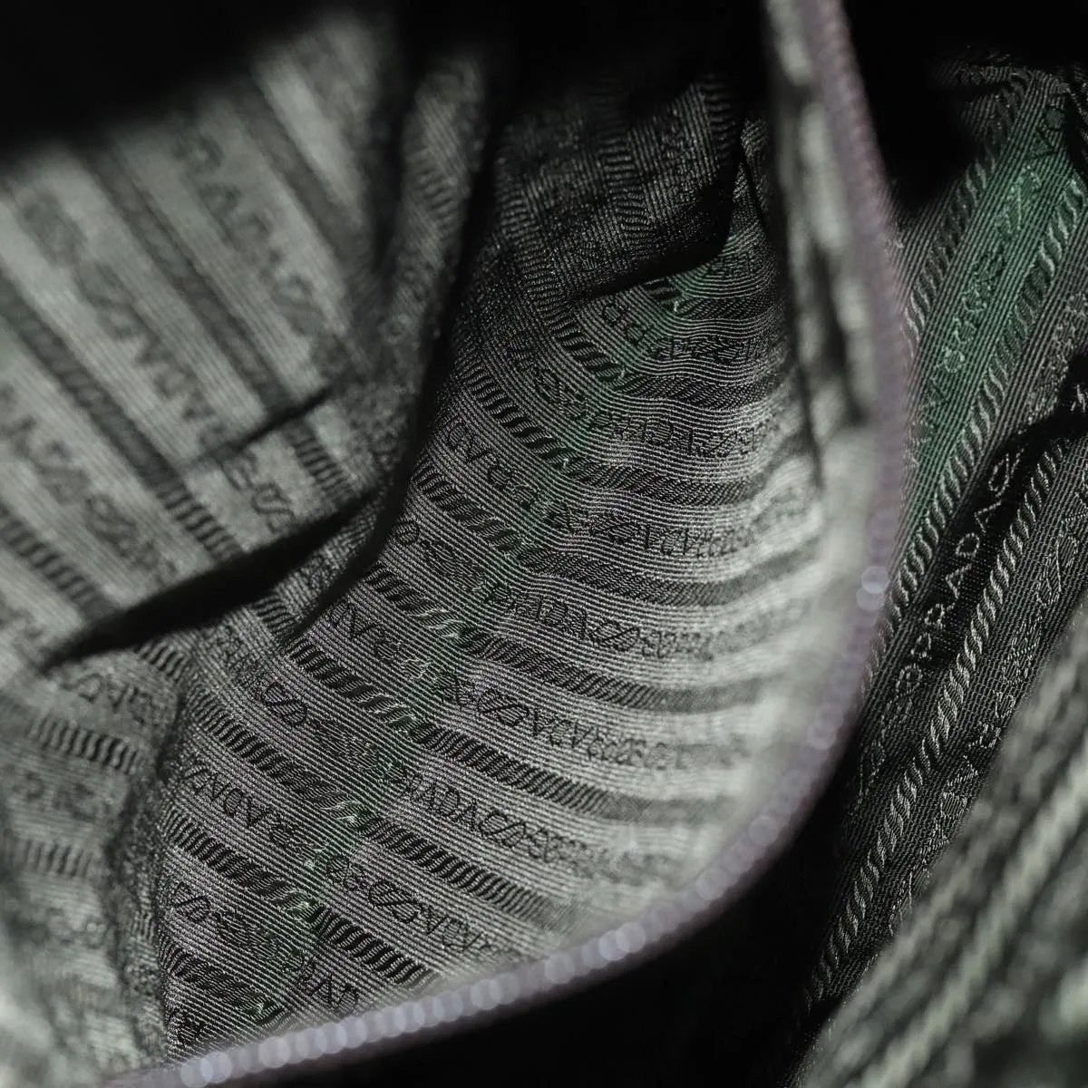 PRADA Tote Bag Nylon Green bs14223