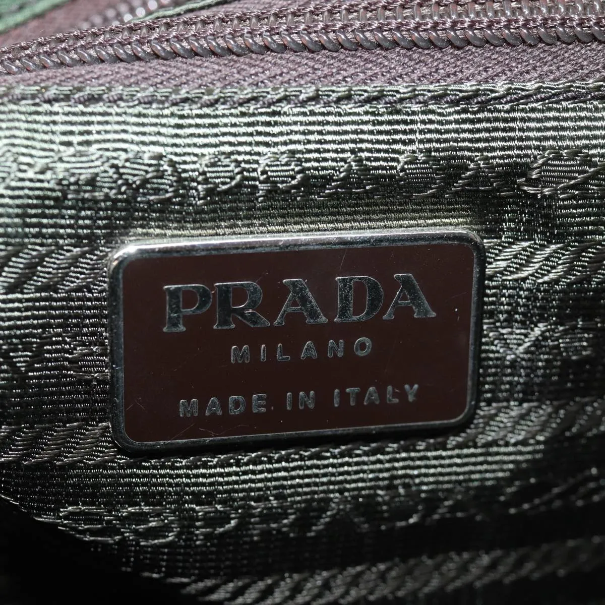 PRADA Tote Bag Nylon Green bs14223
