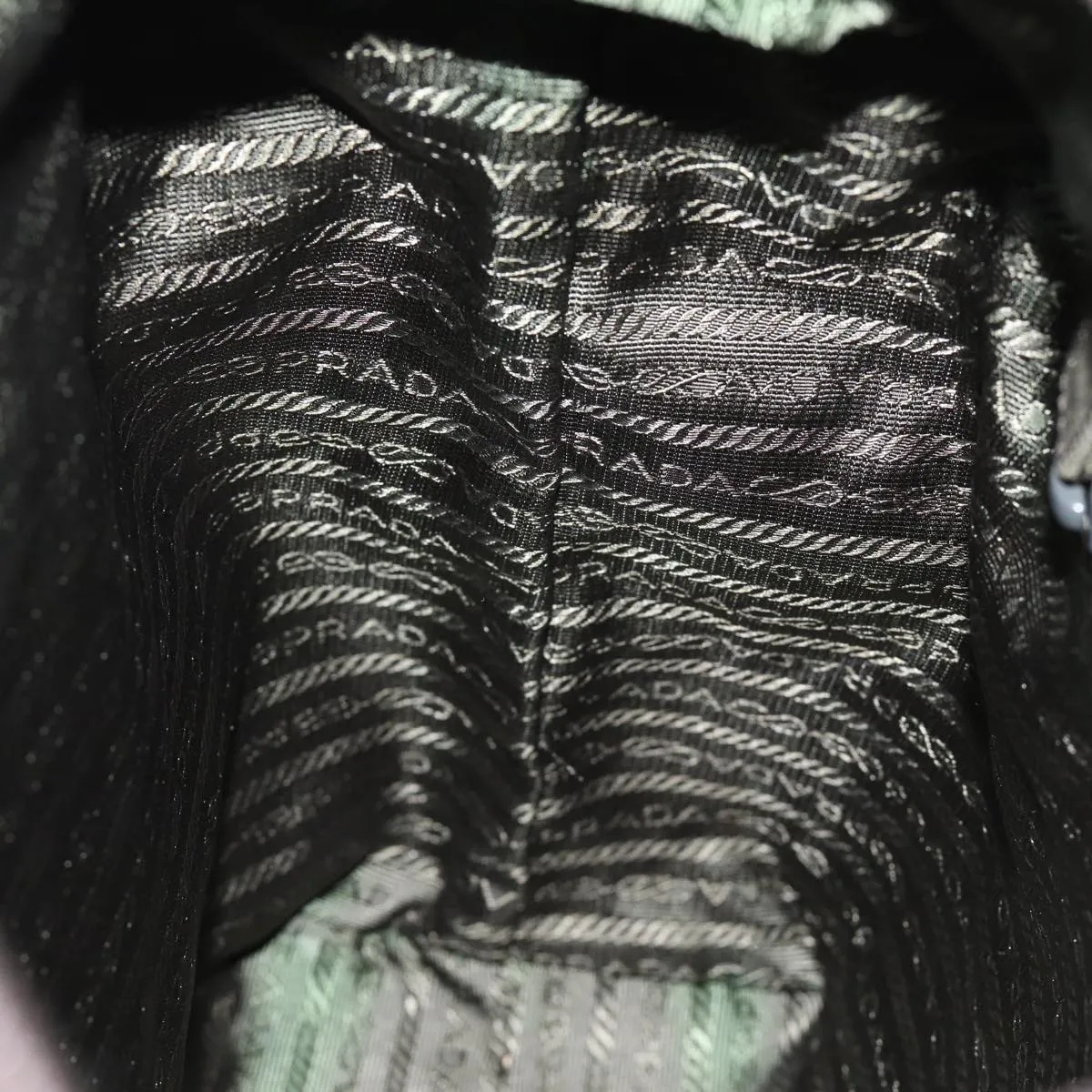 PRADA Tote Bag Nylon Green bs14223