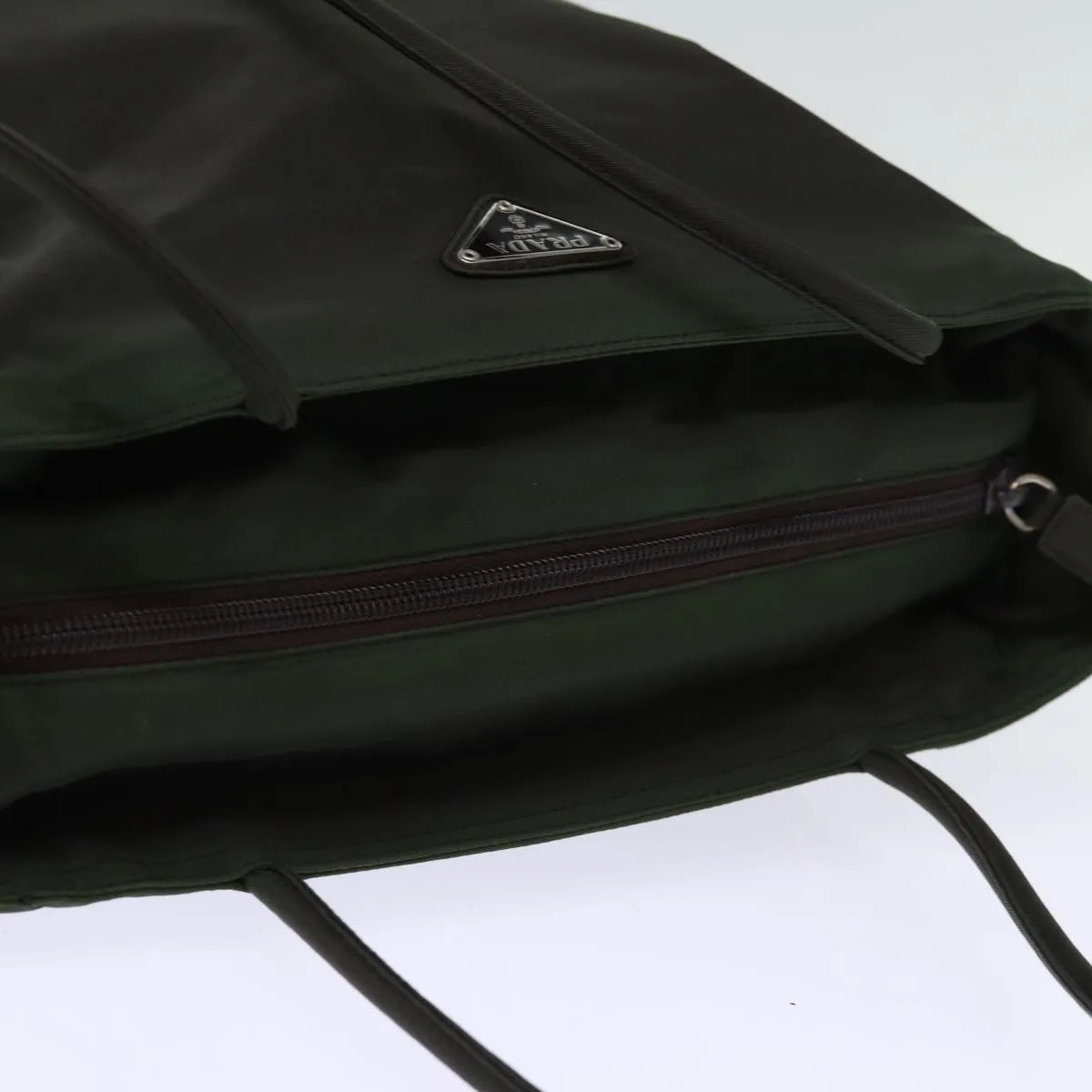 PRADA Tote Bag Nylon Green bs14223