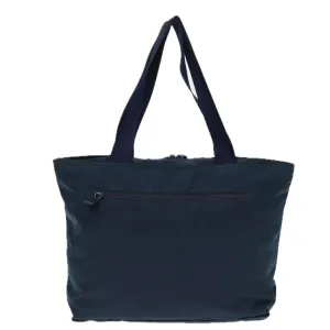 PRADA Tote Bag Nylon Navy 77231
