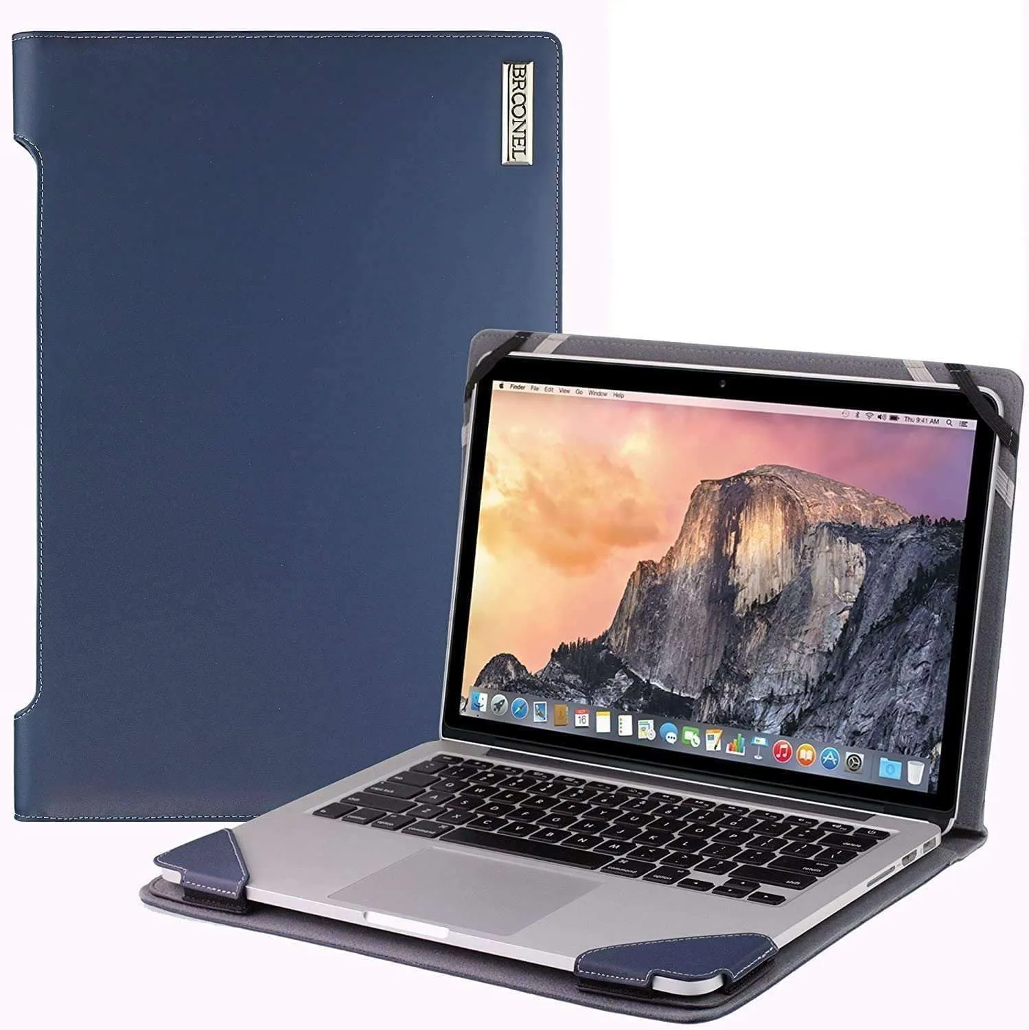 Profile Series - Blue Leather Laptop Case Compatible with Odys Winbook 13