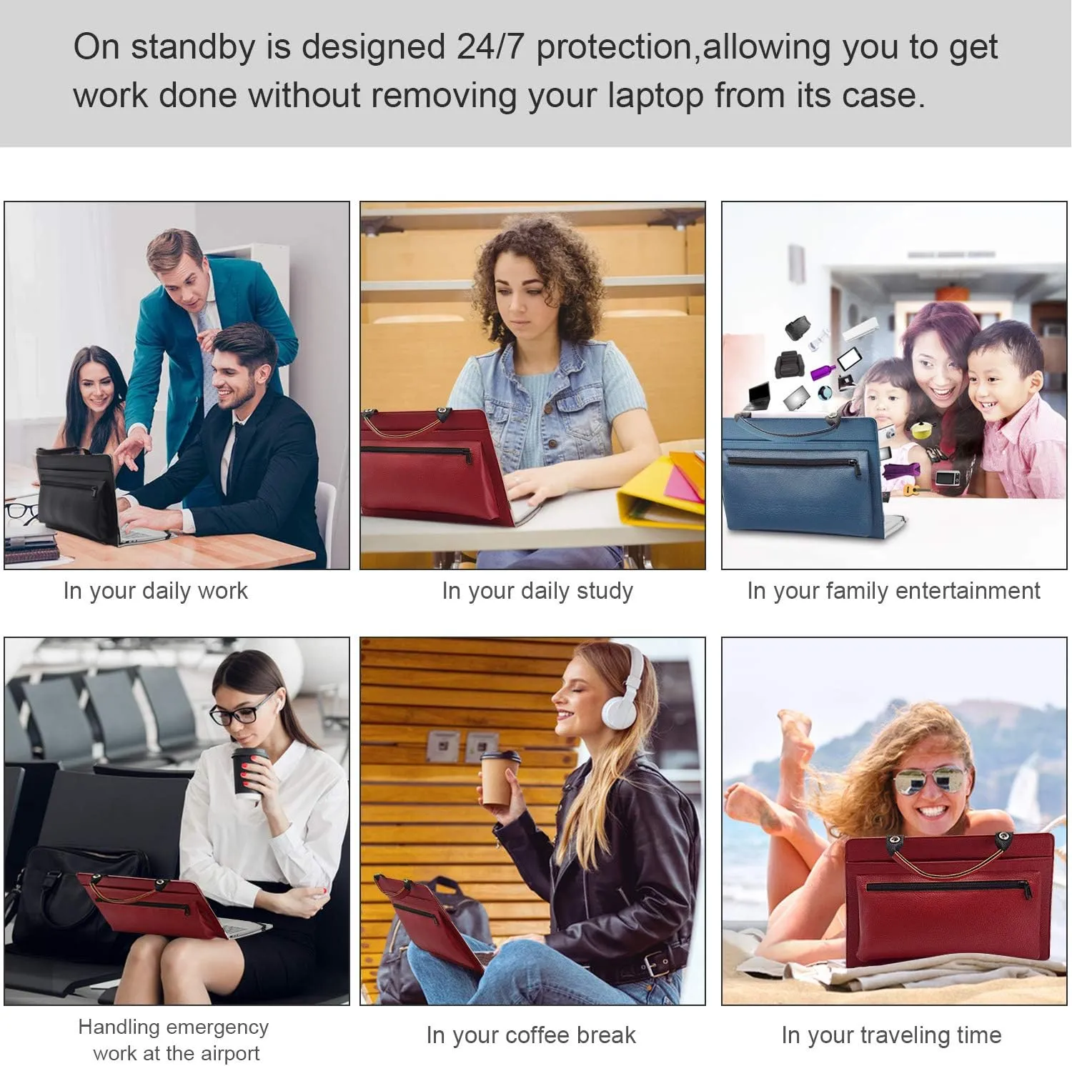 Protective Case   Portable Bag for 15.6" Lenovo IdeaPad 3 15IIL05 15ADA05 15ARE05 15IGL05 15IML05/ideapad L340-15API L340-15IWL L340-15IRH/ideapad L3 15 15IML05 15ITL6/THINKPAD P1 Gen 4,Black