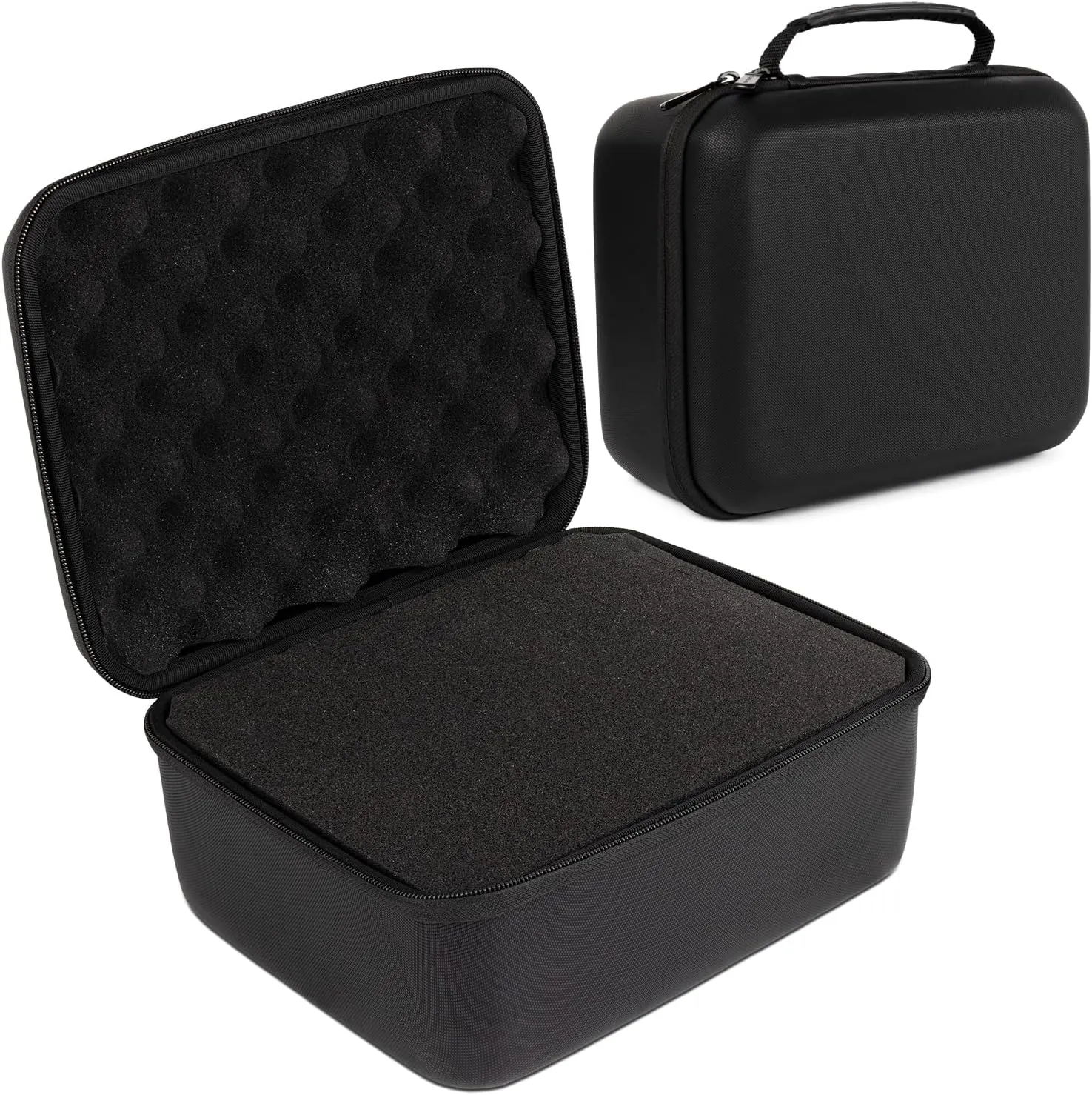 Protective Hard Case With Customizable Foam - Lightweight Hard Shell Case for Electronics, Cosmetic, Makeup & More - EVA Protection (9.5" x 7.5" x 4.75")