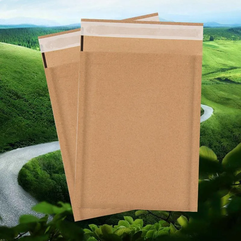 Protective Wrapping Cushion Envelope Bags 100PCS 2Sizes Brown
