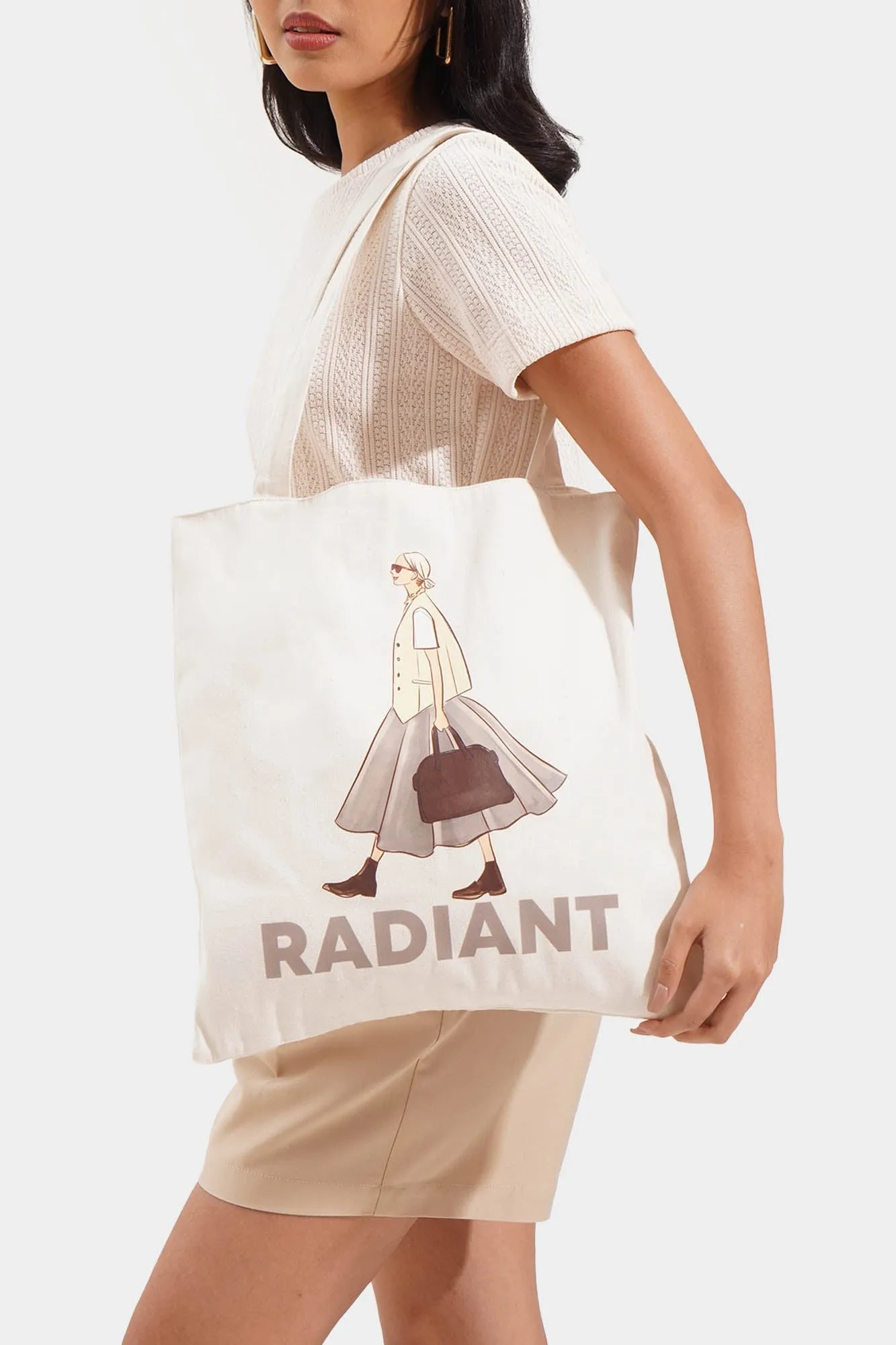 Radiant Graphic Tote Bag