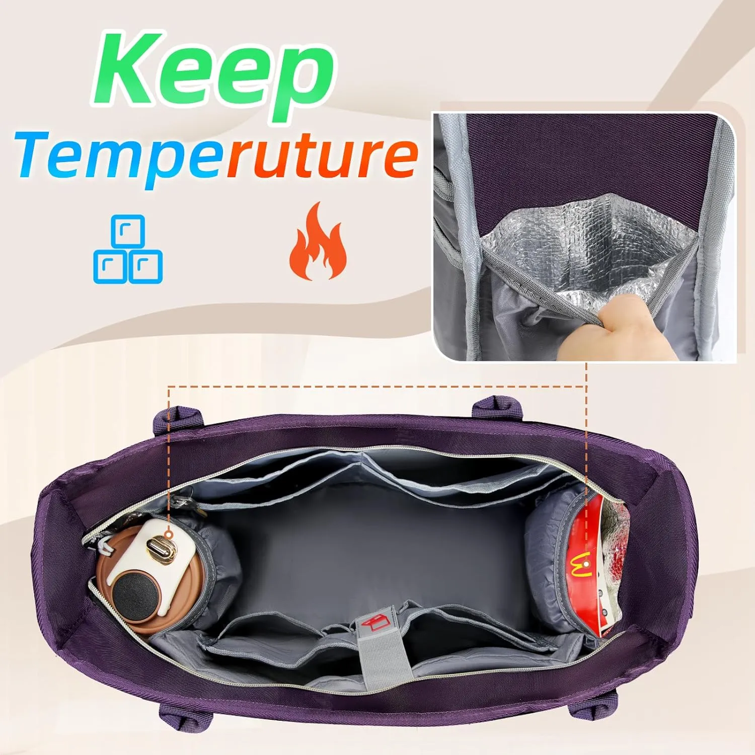 RAINSMORE Laptop Bag for Women 15.6 Inch Work Teacher Tote Nurse Bag Professional Laptop Tote Computer Messenger Shoulder Bags Large Handbag Business Office Work Briefcase