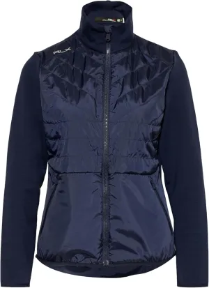 Ralph Lauren RLX Women's Cool Wool Hybrid Golf Jacket - Navy, MEDIUM