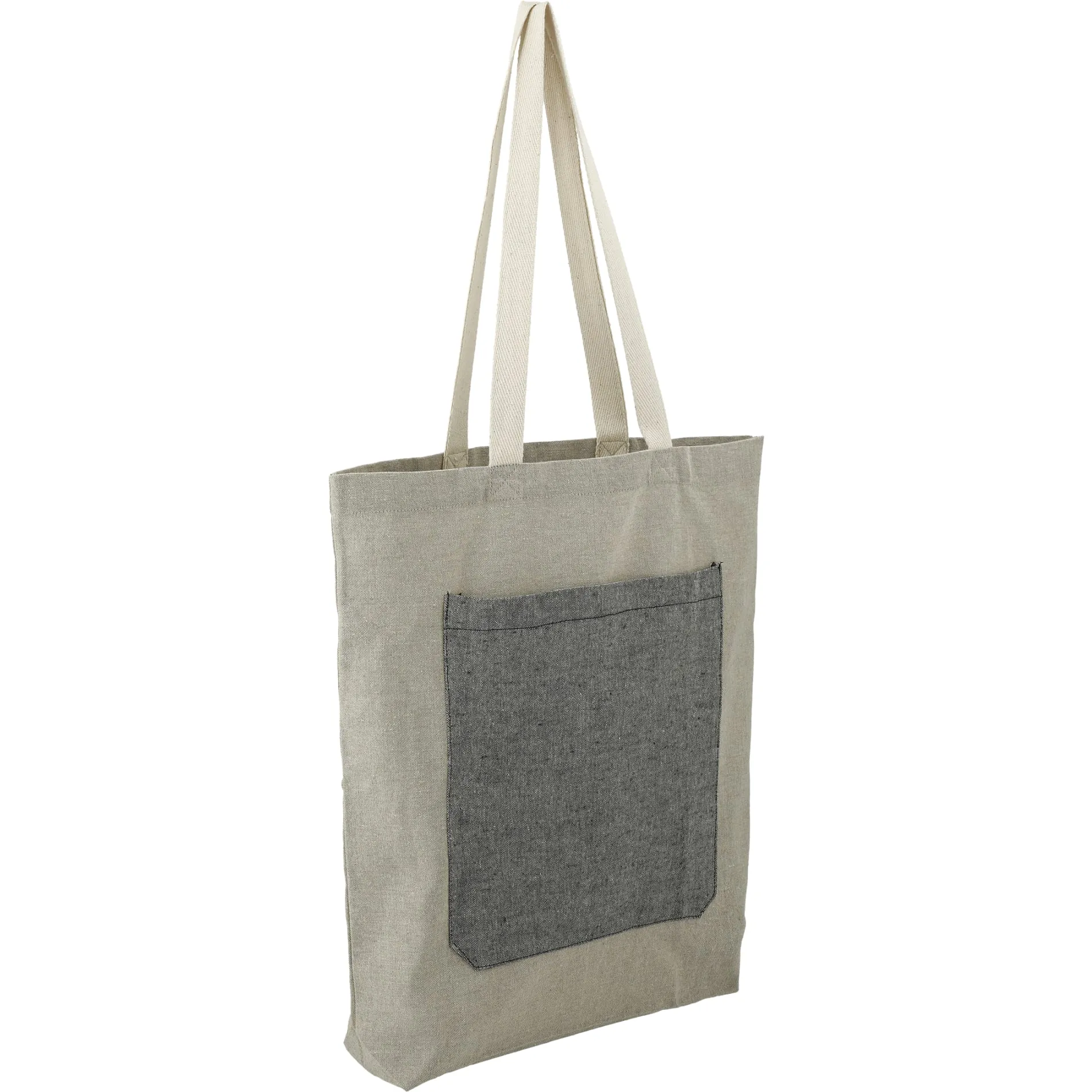 Recycled Cotton Pocket Tote