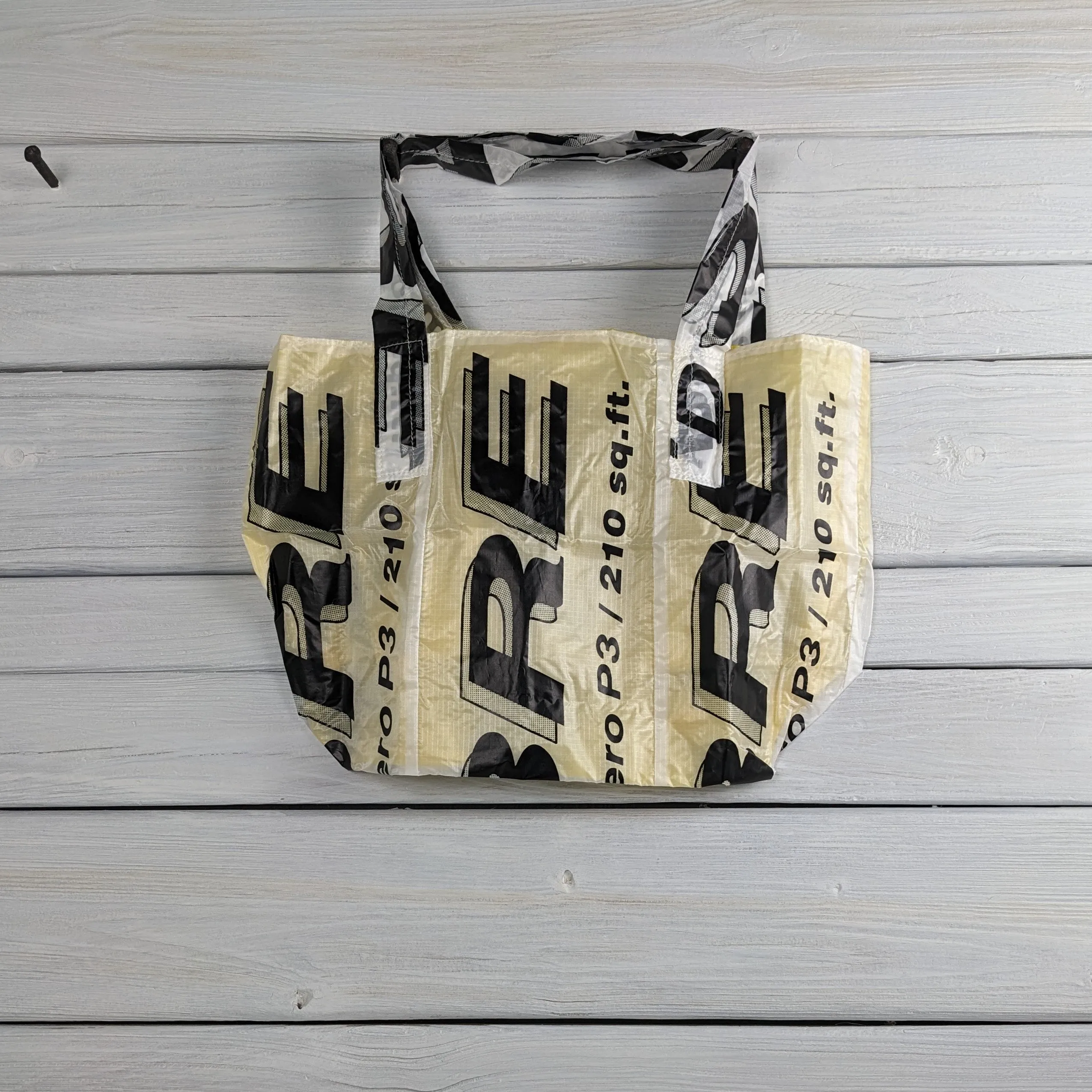 Reusable Market Tote Sabre Parachute Logos lined with Ripstop Nylon