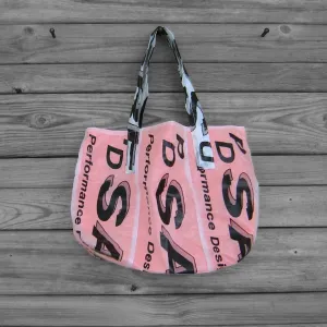 Reusable Market Tote Sabre Parachute Logos lined with Water Resistant Zero Porosity Ripstop