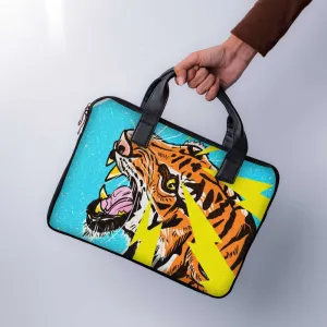 Roar Tiger Laptop Sleeve With Handle