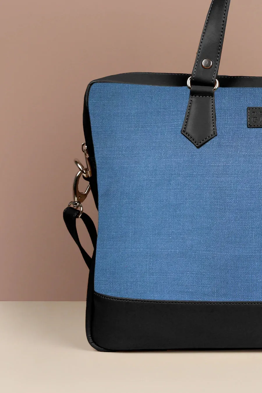 Ross Soft Jute 15 Inch Laptop Bag for Men