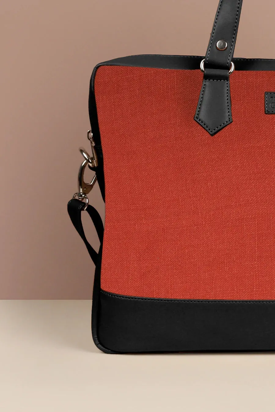 Ross Soft Jute 15 Inch Laptop Bag for Men