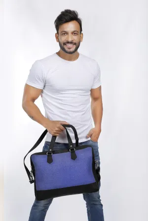 Ross Soft Jute 15 Inch Laptop Bag for Men