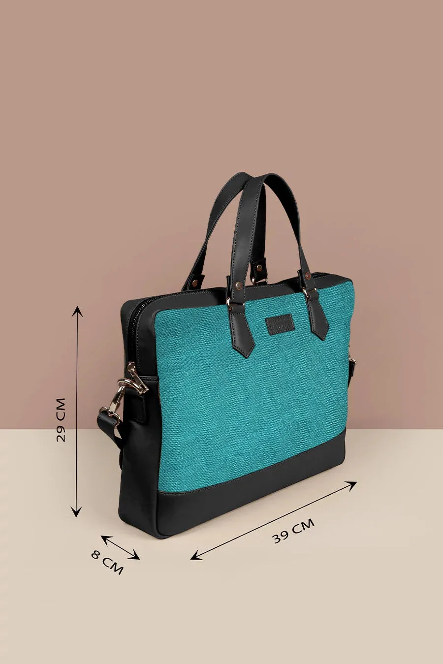 Ross Soft Jute 15 Inch Laptop Bag for Men
