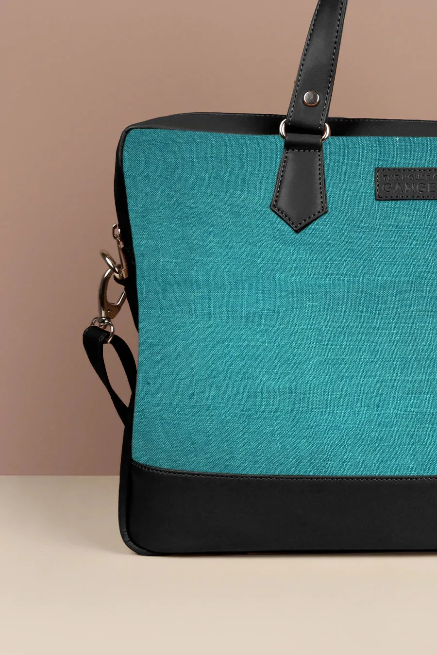 Ross Soft Jute 15 Inch Laptop Bag for Men