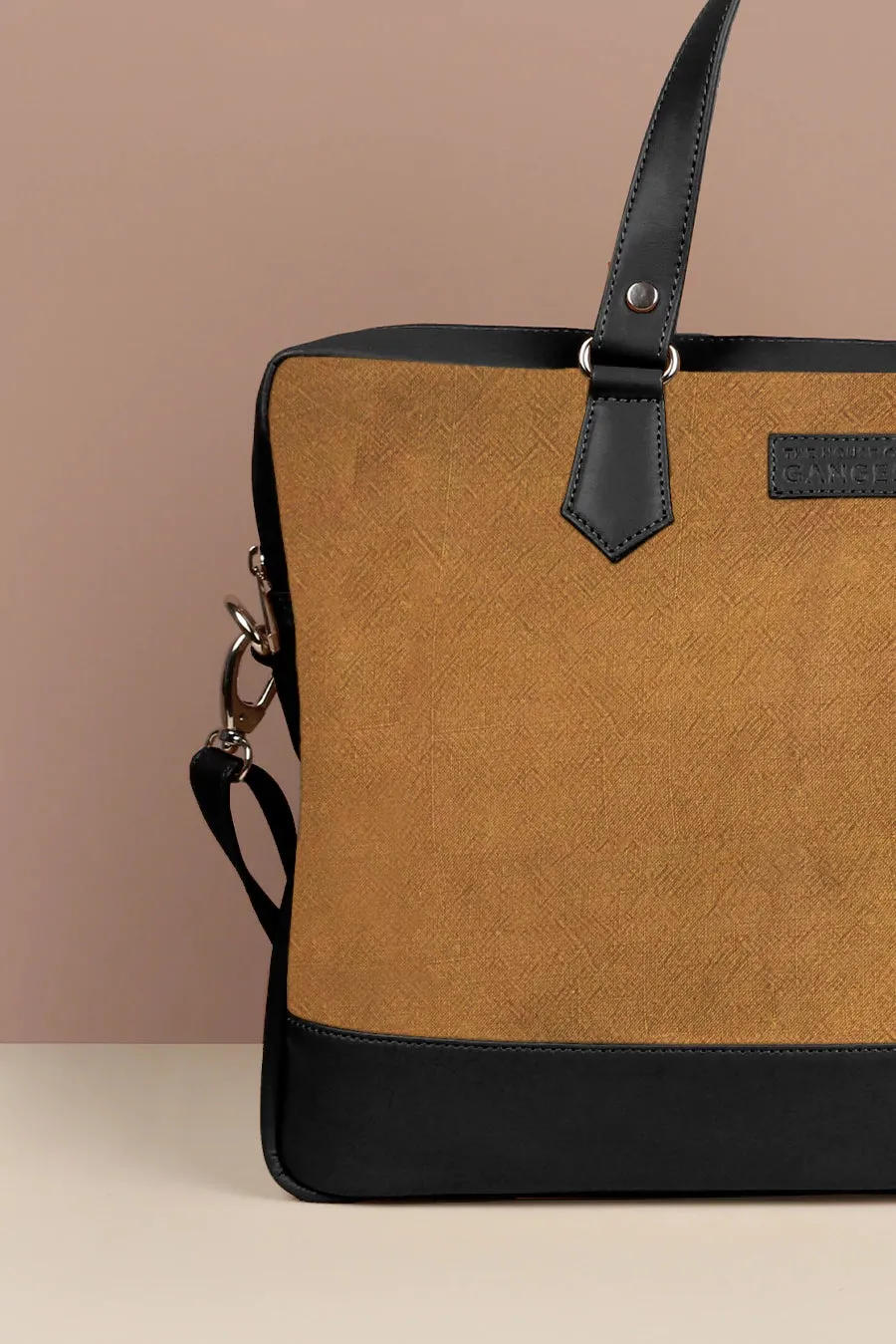Ross Soft Jute 15 Inch Laptop Bag for Men