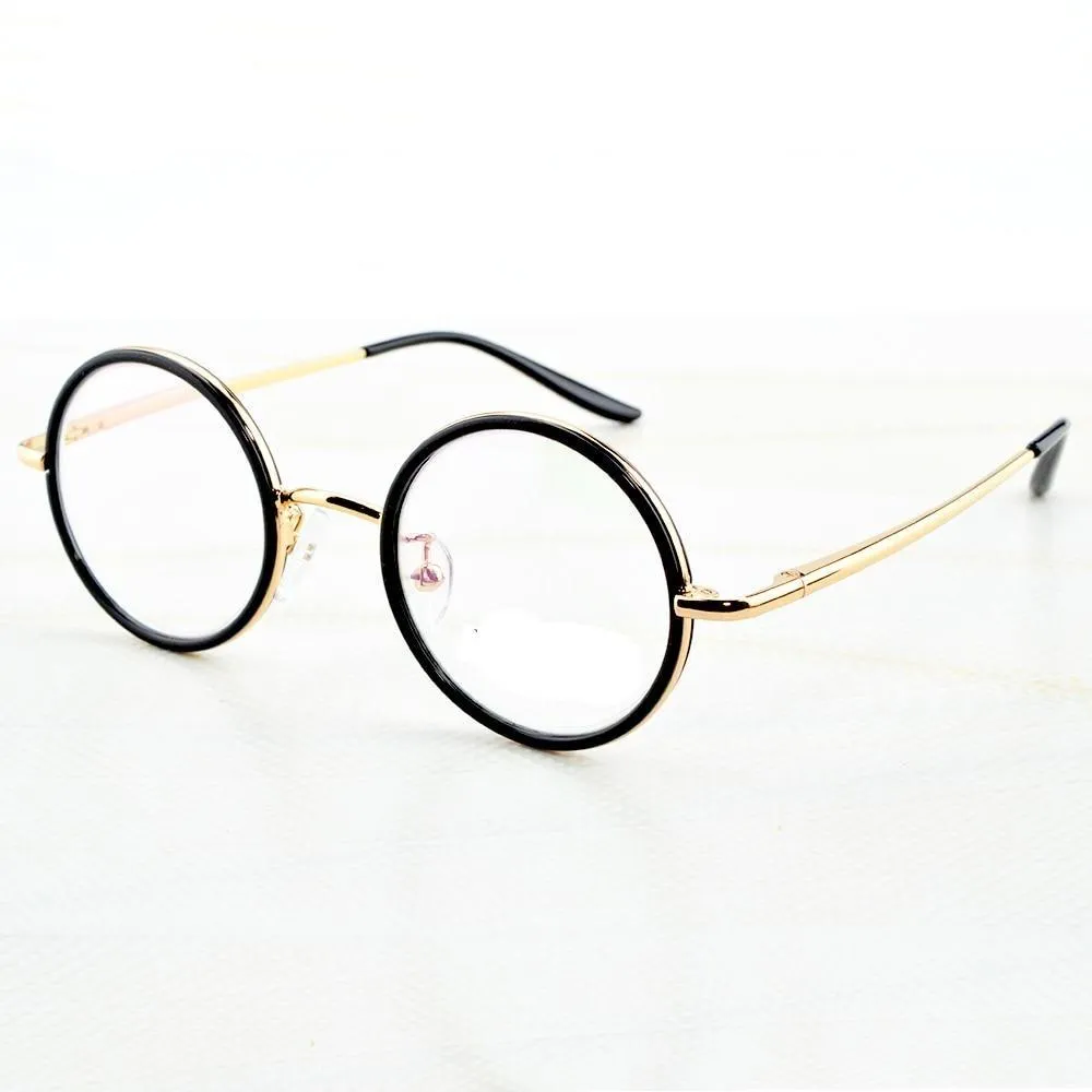 Round Reading Glasses Titanium Spectacles - Unique and Classy