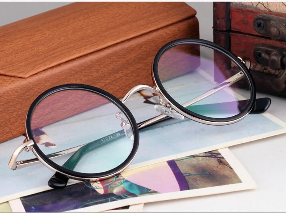 Round Reading Glasses Titanium Spectacles - Unique and Classy