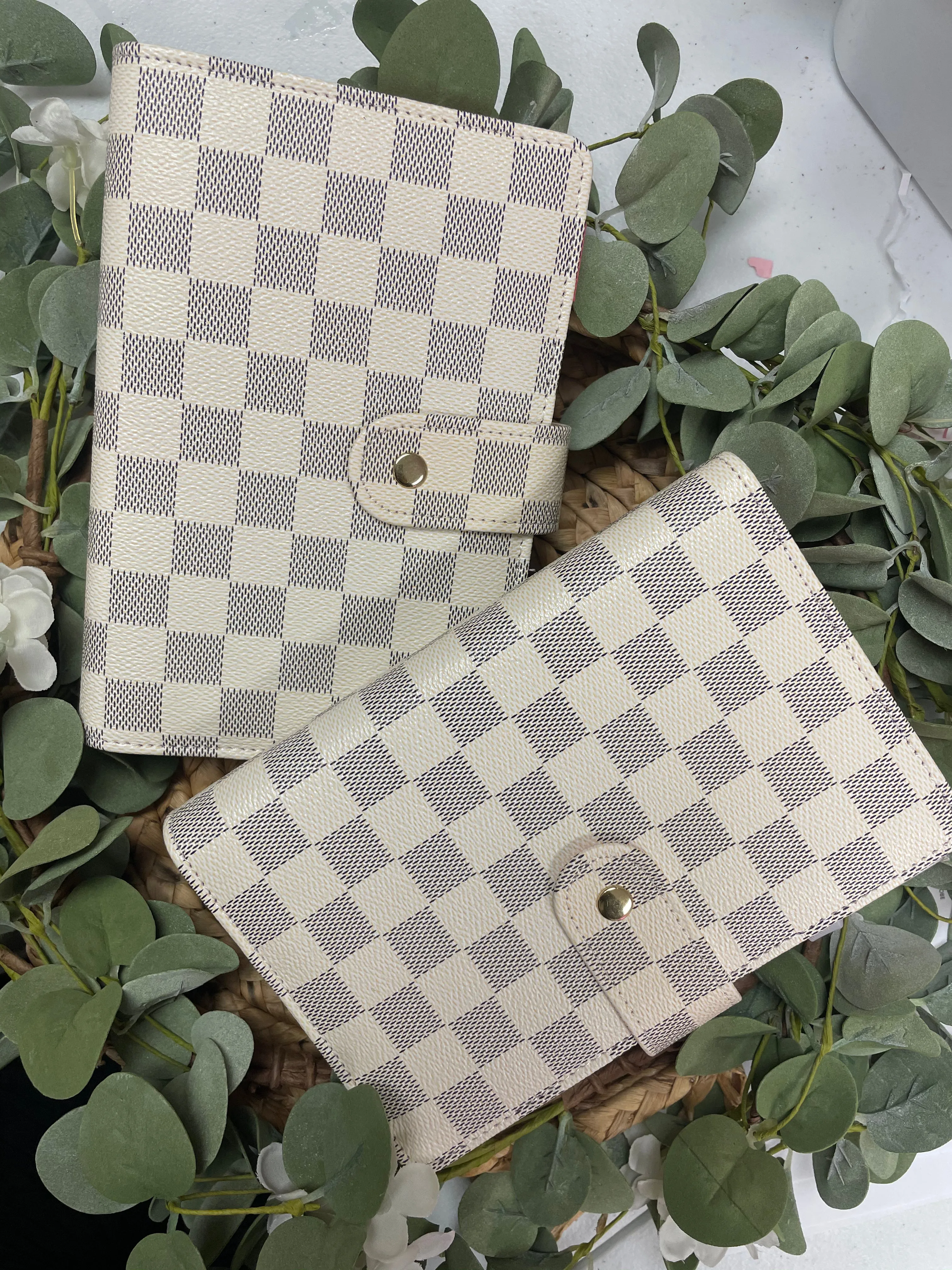 (RTS)Checkered Binder A6