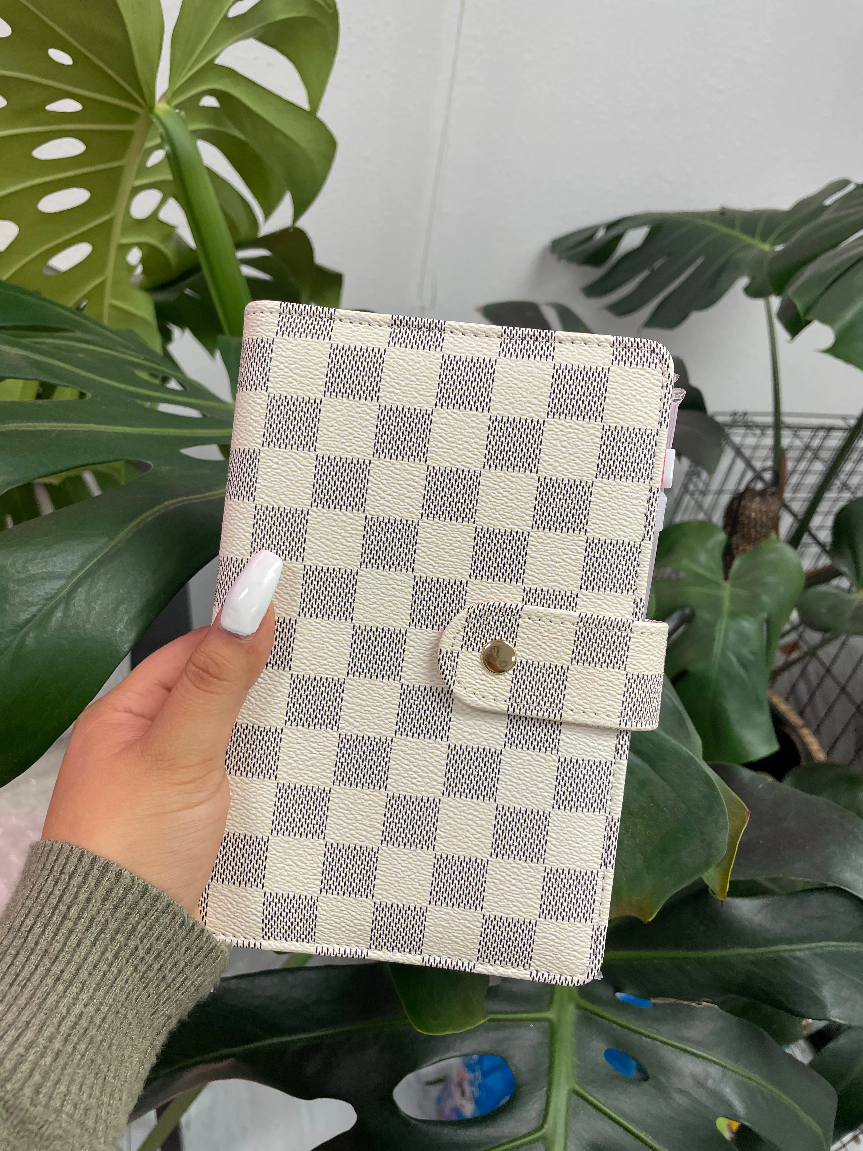 (RTS)Checkered Binder A6