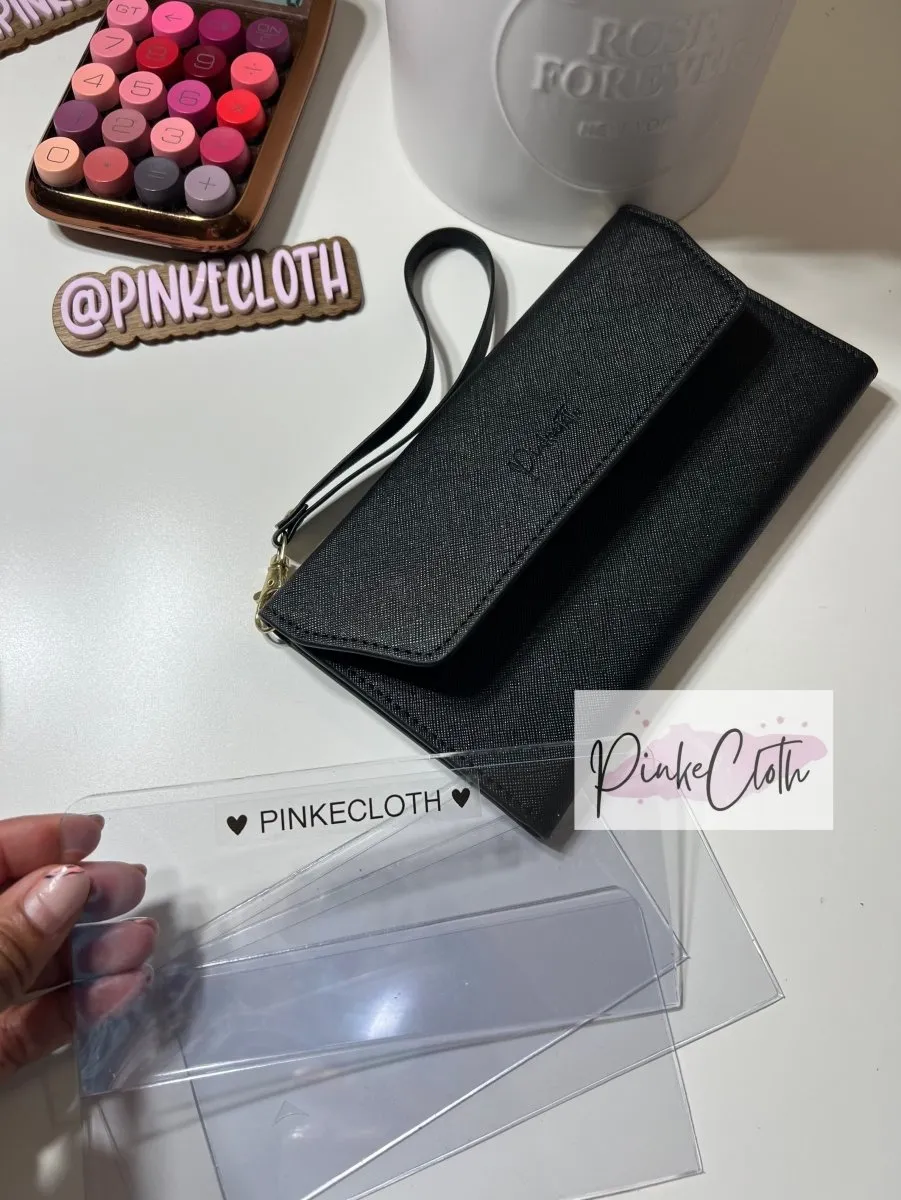 Saffanio Cash Envelope Wallets With Envelopes