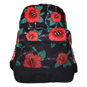 Santa Cruz Screaming Hibiscus Beach Bag - Black