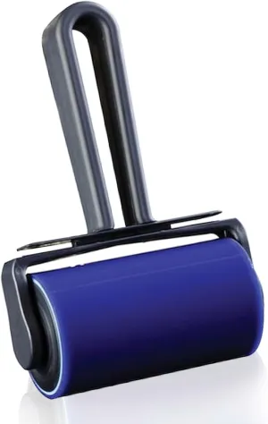 Screen Cleaner In The Groove Vinyl Roller - Quick Cleaning Vinyl Records or LP Surfaces from Dust - No Need for Spray or Wipes - Liquid Free iPad Screen Cleaner - Washable & Reusable