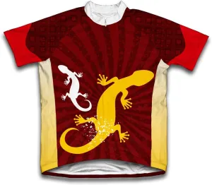 ScudoPro Red Lizard Desert Short Sleeve Cycling Jersey for Women