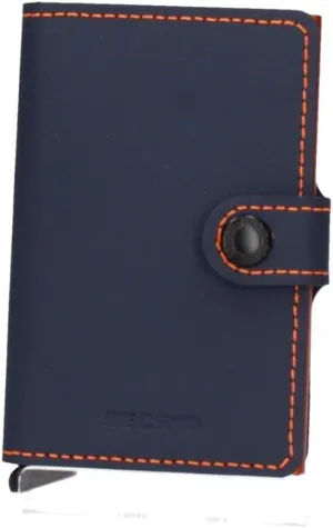 Secrid Men's Modern, Black & Blue, Einheitsgröße