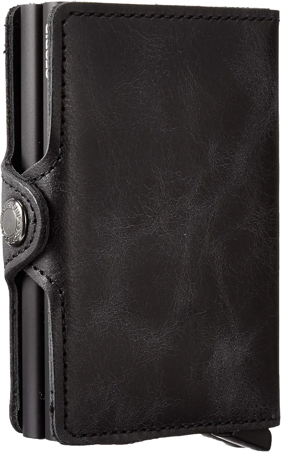 SECRID-Secrid Twin Black Leather Wallet