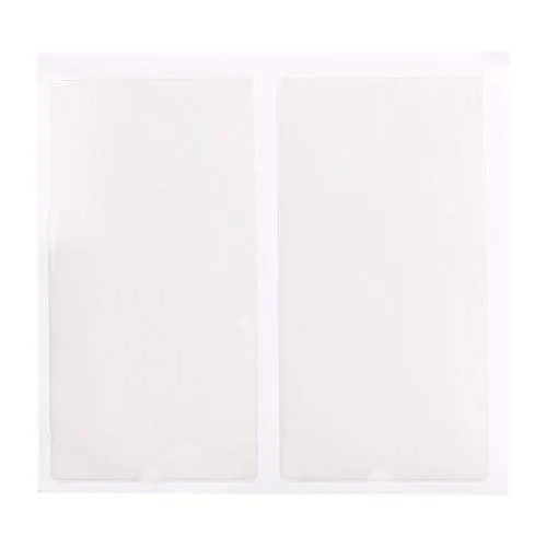 Self Adhesive Pockets with Labels Blank Cards (3 x 5.9 in, 24 Pieces)