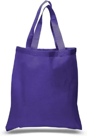 Set of 6 Blank Cotton Tote Bags Reusable 100% Cotton Reusable Tote Bags
